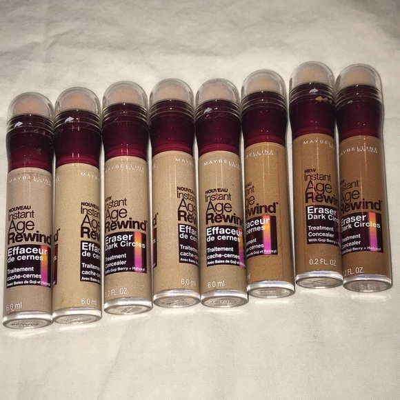 maybelline concealer all shades